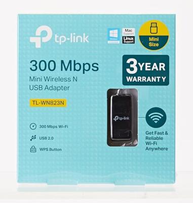 TP-LINK TL-WN823N WiFi-stick USB-A 2.0 300 MBit/s