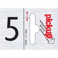 Route alulook 25 x 44 mm Sticker pick up cijfer 5 Pickup - Pickup - thumbnail