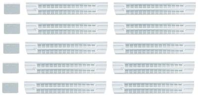 Gedore 3101258 Set langssteigers Lengteverdeler set