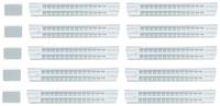 Gedore 3101258 Set langssteigers Lengteverdeler set - thumbnail