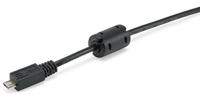 Equip 128596 - USB-kabel (1 m, USB A, Micro-USB B, 2.0, stekker/stekker, zwart) - thumbnail