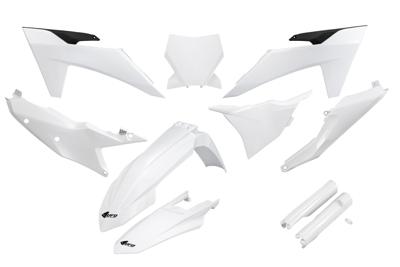 UFO PLAST kappenset trim kit ufo ktm white