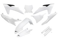 UFO PLAST kappenset trim kit ufo ktm white - thumbnail