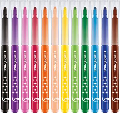 Set Viltstiften Maped 984729 Zwart 12 Onderdelen