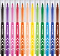 Set Viltstiften Maped 984729 Zwart 12 Onderdelen - thumbnail