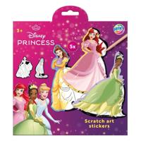 Disney Princess Scratch Stickers + Pen - thumbnail