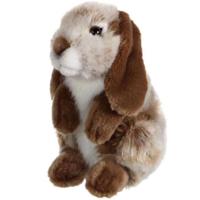 Knuffel - Gipsy Toys - Ram konijn - 18cm - Bruin - thumbnail