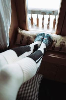 Falke SK1 Comfort Skisok Dames Black-Mix 37-38 Falke SK1 Comfort Skisok Dames Black-Mix 37-38