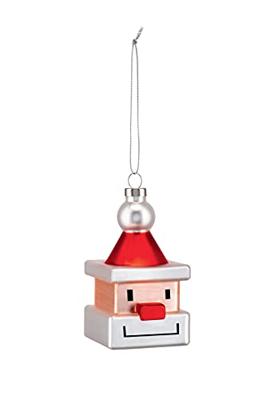Alessi Le Palle Quadrate Kerstornament Santa Cube