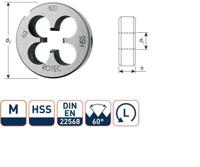 Rotec Ronde snijplaat m10 30x11 hss links - thumbnail