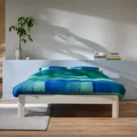 Auping Auping Shadowlight dekbedovertrek 140x200/220 Blue-Green - thumbnail