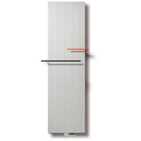 Vasco Bryce Plus BV designradiator 1800x600mm 2184W aansluiting 0066 wit structuur 209060180mb0900 - thumbnail