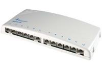 Telegärtner J02022A0052 MPD12-HS mini-distributieveld cat. 6A 12 x RJ 45 - thumbnail