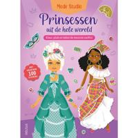 Doeboek Mode Studio - Prinsessen Uit De Hele Wereld - thumbnail