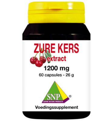 SNP Zure kers extract 1200mg 60 Vegetarische capsules