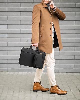 Inateck LB02014-15_BLACK laptoptas 40,6 cm (16 ) Aktetas Zwart