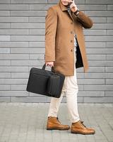 Inateck LB02014-15_BLACK laptoptas 40,6 cm (16 ) Aktetas Zwart - thumbnail