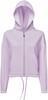TriDry TR601 Women´s Recycled Drawstring Full-Zip Hoodie - Lilac - XS