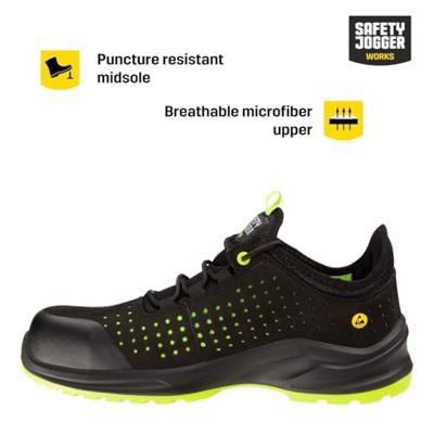 Safety Jogger Modulo S1PS Low | Zwart | Maat 35 - 5401124788358 Safety Jogger Modulo S1PS Low | Zwart | Maat 35 - 5401124788358