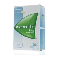 Nicorette Suikervrij 2mg Kauwgom - thumbnail