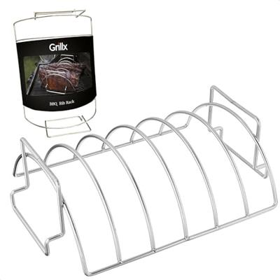 GrillX BBQ Sparerib houder
