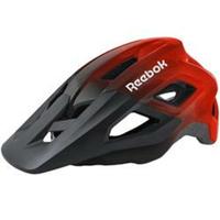 Volwassen Fietshelm Reebok Zwart Rood Klep - thumbnail