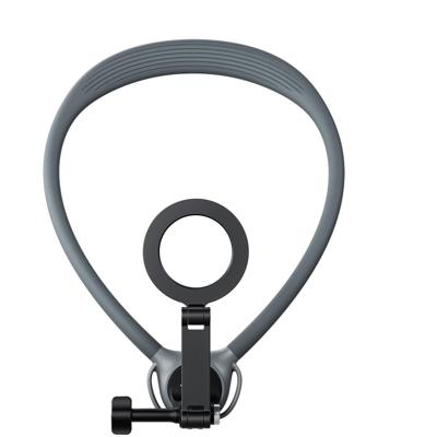 Telesin Neck Mount 360º Combo - GoPro & Smartphone - Grijs