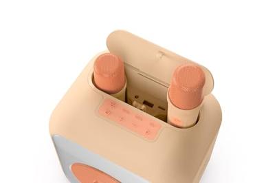 Verlichte karaoke-luidspreker - BIGBEN - Vissen - Bluetooth, 30W, 2 USB-C draadloze microfoons, Equalizer, Li-on batterij