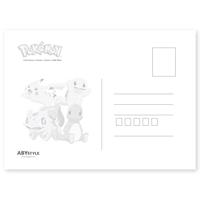 Pokemon Gen 1 Starters - Postcards Set - thumbnail