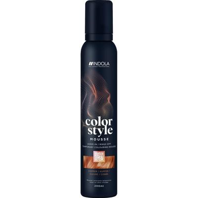 Indola Profession Color Style Mousse Copper 200ml Indola Profession Color Style Mousse Copper 200ml