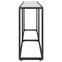 Wandtafel 180x35x75,5 cm gehard glas transparant - thumbnail