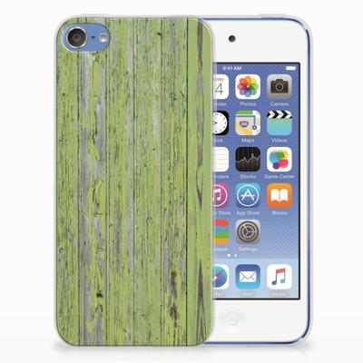 Apple iPod Touch 5 | 6 | Bumper Hoesje | Green Wood