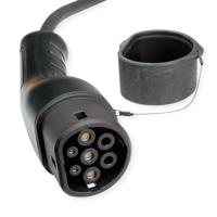ROLINE Auto oplaadkabel Type2, 3-fase, 480VAC (3P+N+E), 16 A, 11 kW, 5 m - thumbnail