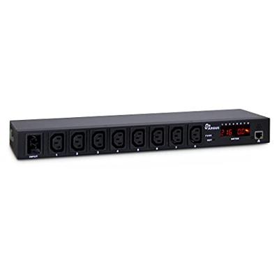 Inter-Tech argus sw-0816 stekkerdoos (zwart)