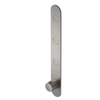 Hotbath Cobber Inbouwthermostaat met 3 pushbuttons verticale plaatsing verouderd messing HBPB050 / PB050EXTAB - thumbnail