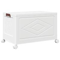 VidaXL Opbergbox stapelbaar met wielen 75 l 64x40x41 cm - thumbnail