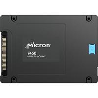 Micron 7450 MAX 6.4 TB SSD harde schijf U.3 NVMe PCIe 4.0 x4 Retail MTFDKCC6T4TFS-1BC1ZABYYR - thumbnail