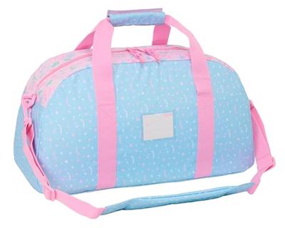 Sporttas BlackFit8 Smile Roze Licht Blauw 50 x 26 x 20 cm