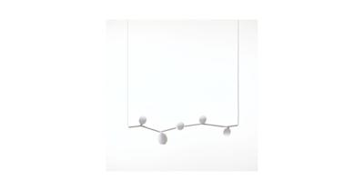 Brokis Ivy Horizontal 5 Hanglamp - Wit - Wit Brokis Ivy Horizontal 5 Hanglamp - Wit - Wit