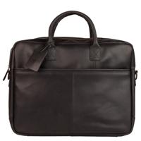 Burkely Vintage Max Worker 17" laptopbag-Black - thumbnail
