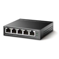 TP-LINK TL-SG1005LP Unmanaged PoE Zwart - thumbnail