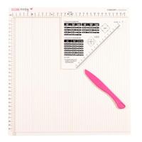 Vaessen Creative • score easy rilbord 30,5x30,5cm offwhite cm - thumbnail