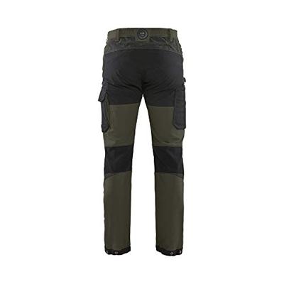 Blåkläder Service werkbroek met 4-weg stretch 14221645 | Groen/Zwart | Maat 52 - 7330509734223 Blåkläder Service werkbroek met 4-weg stretch 14221645 | Groen/Zwart | Maat 52 - 7330509734223