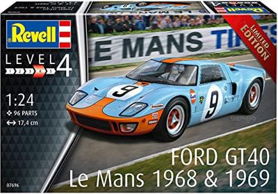 Revell 1/24 Ford GT40 Le Mans 1968 & 1969 Revell 1/24 Ford GT40 Le Mans 1968 & 1969