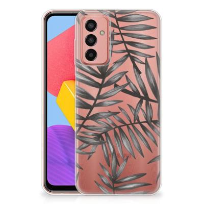 Samsung Galaxy M13 | M23 | TPU Case | Leaves Grey Samsung Galaxy M13 | M23 | TPU Case | Leaves Grey