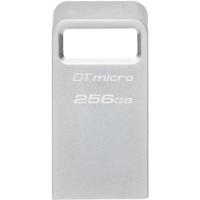 USB stick Kingston DataTraveler DTMC3G2 256 GB Zwart Zilverkleurig 256 GB - thumbnail