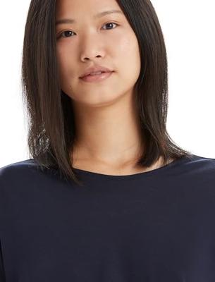 Icebreaker Drayden Reversible SS Shirt Dames Midnight Navy M Icebreaker Drayden Reversible SS Shirt Dames Midnight Navy M