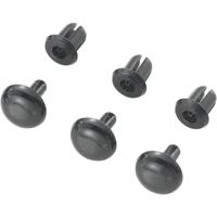 TRU COMPONENTS TC-SRR-450K203 TC-10820820 Splijtnagel Schachtdiameter 4 mm Zwart 1000 stuk(s) - thumbnail