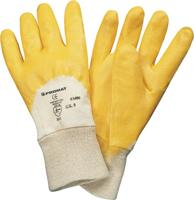 Promat/Tecwerk Handschoen | lip | maat 10 geel | nitril coating | EN 388 PSA-categorie II - 4000371283 - thumbnail