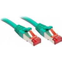 LINDY 47753 RJ45 Netwerkkabel, patchkabel CAT 6 S/FTP 10.00 m Groen Snagless 1 stuk(s) - thumbnail